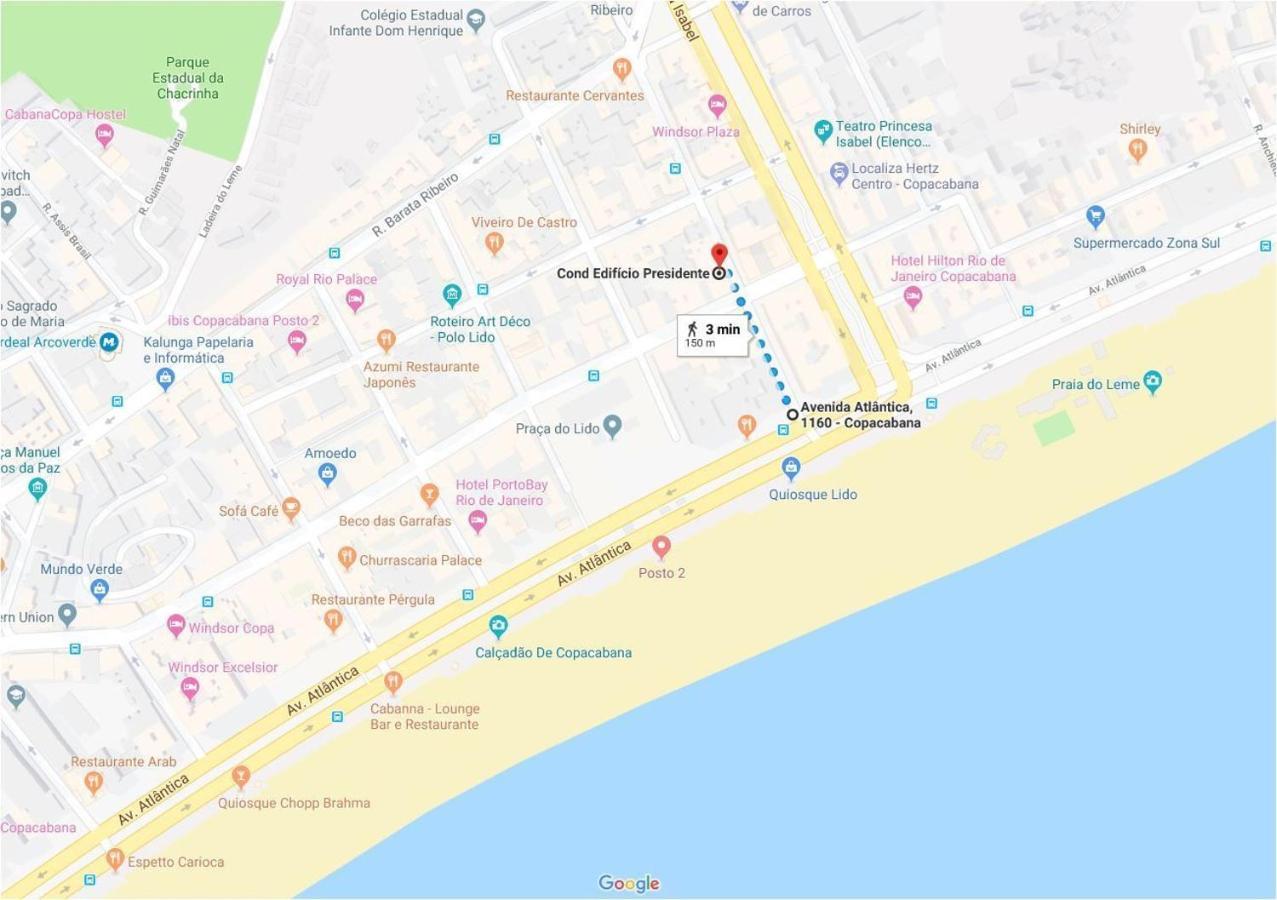 Vista Lateral Ao Mar: Estudio Acolhedor Ріо-де-Жанейро Екстер'єр фото